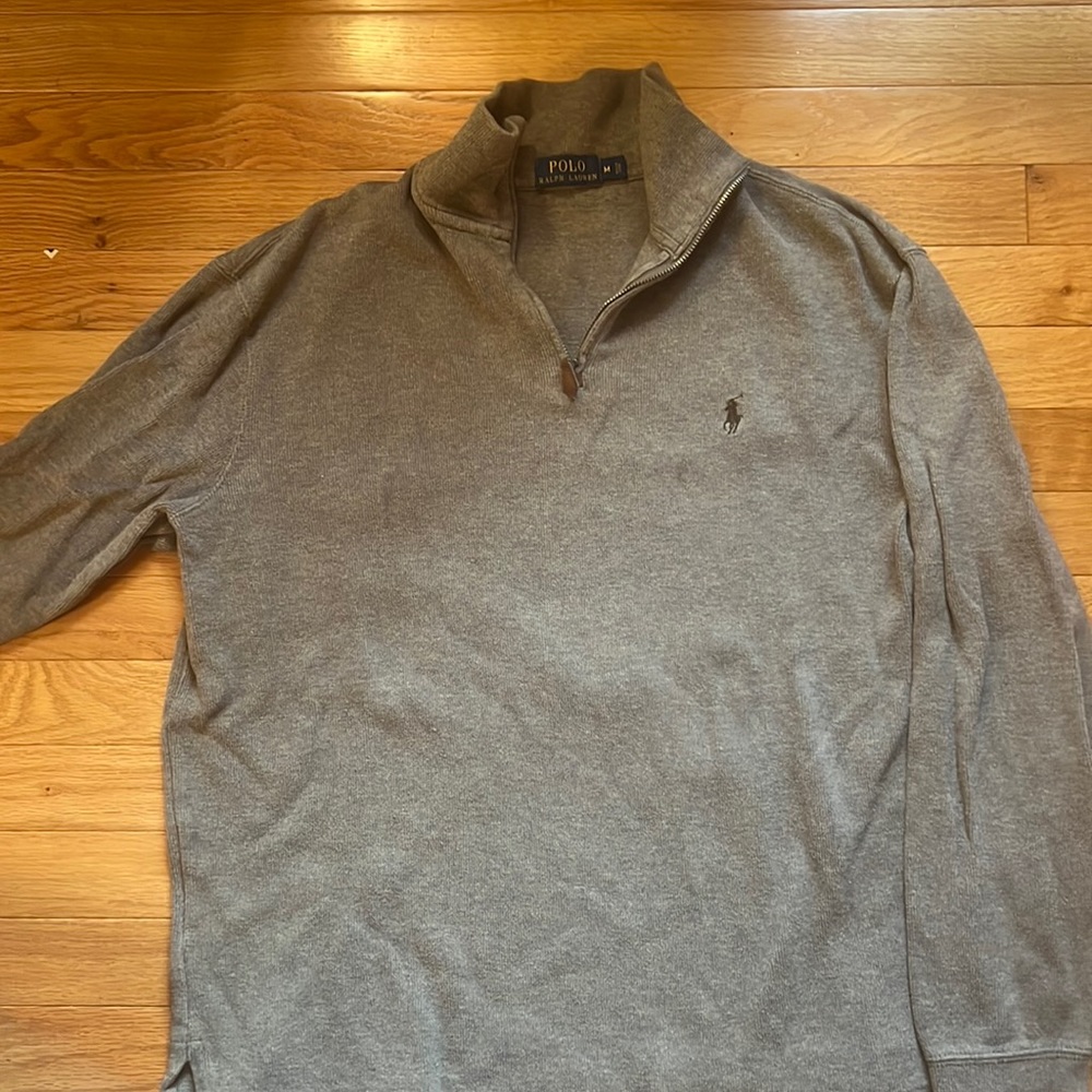 ralph lauren polo pullover zip up